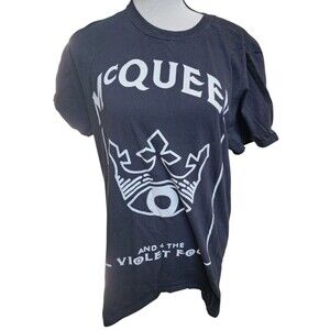 McQueen and the Violet Fog Tee Black Size Medium 2 Sides